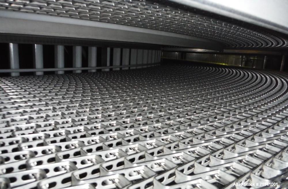 Used Complete Flexline Frozen Meal Kitchen and Assembly Production Line. Accuracy: Precision meal component placement within a tray. Variety: 11 depositing stations for meal components, sauce, glaze ...