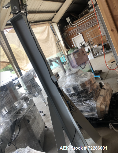 Used Paxiom Weighpack Cannabis Flower Bottle Packaging Line