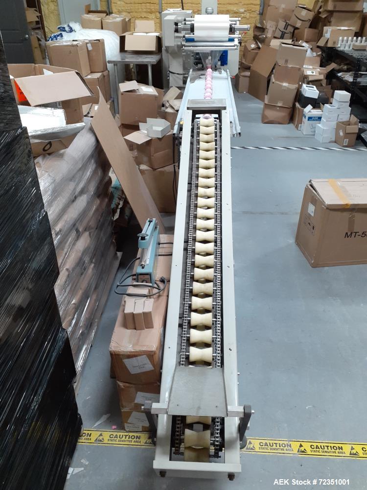 Used Bath Bomb Packaging Line, Including Wrapper, Bath Bomb Former, and Labeler
