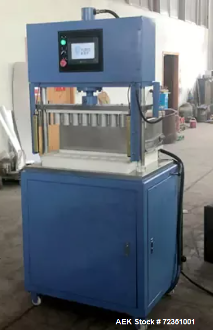 Used Bath Bomb Packaging Line, Including Wrapper, Bath Bomb Former, and Labeler