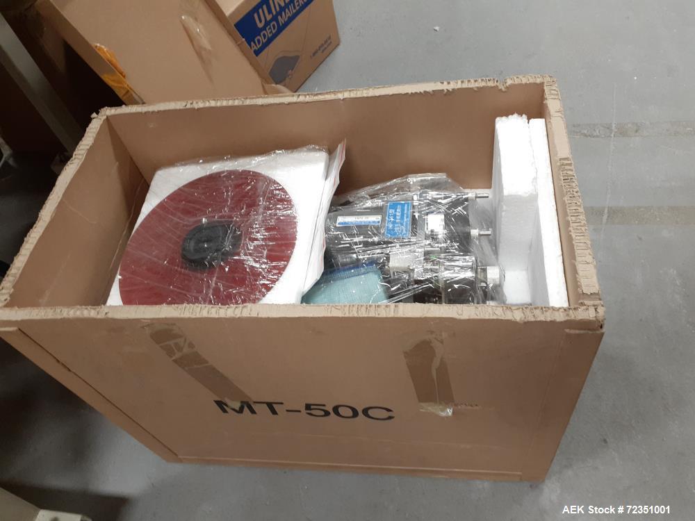 Used Bath Bomb Packaging Line, Including Wrapper, Bath Bomb Former, and Labeler