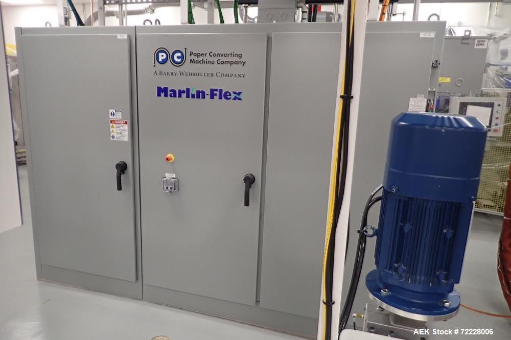 Used Paper Converting Machine Company/Barry-Wehmiller Wet Wipes Complete System