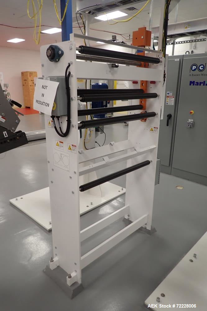 Used Paper Converting Machine Company/Barry-Wehmiller Wet Wipes Complete System