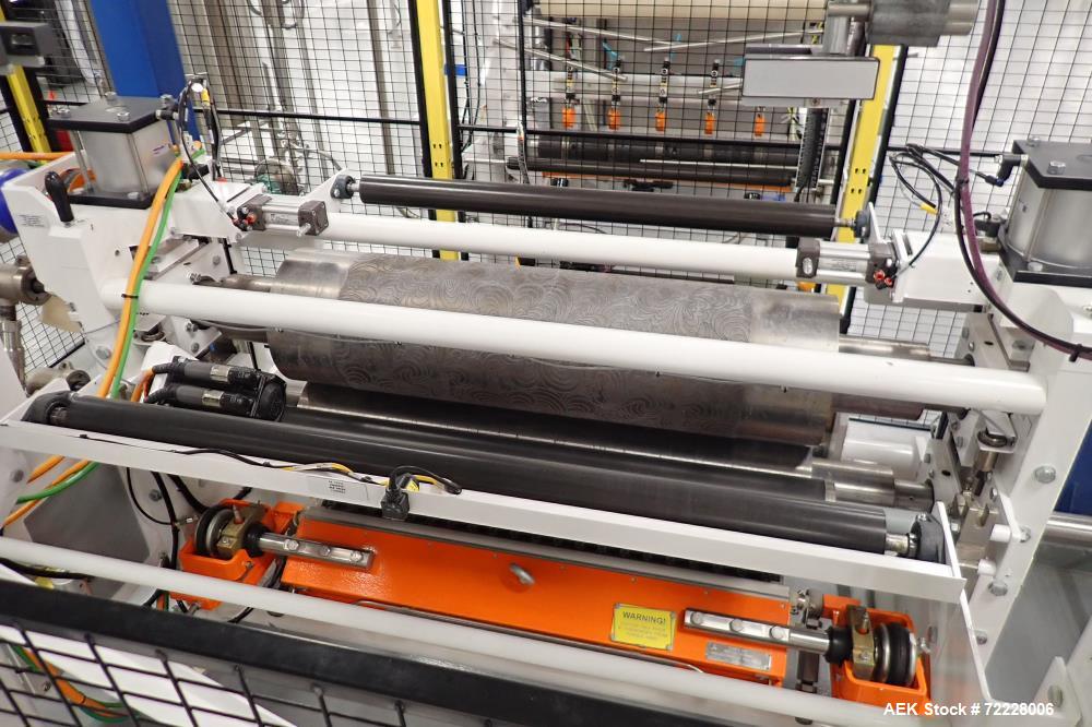 Used Paper Converting Machine Company/Barry-Wehmiller Wet Wipes Complete System