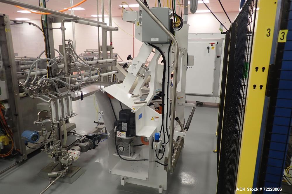 Used Paper Converting Machine Company/Barry-Wehmiller Wet Wipes Complete System