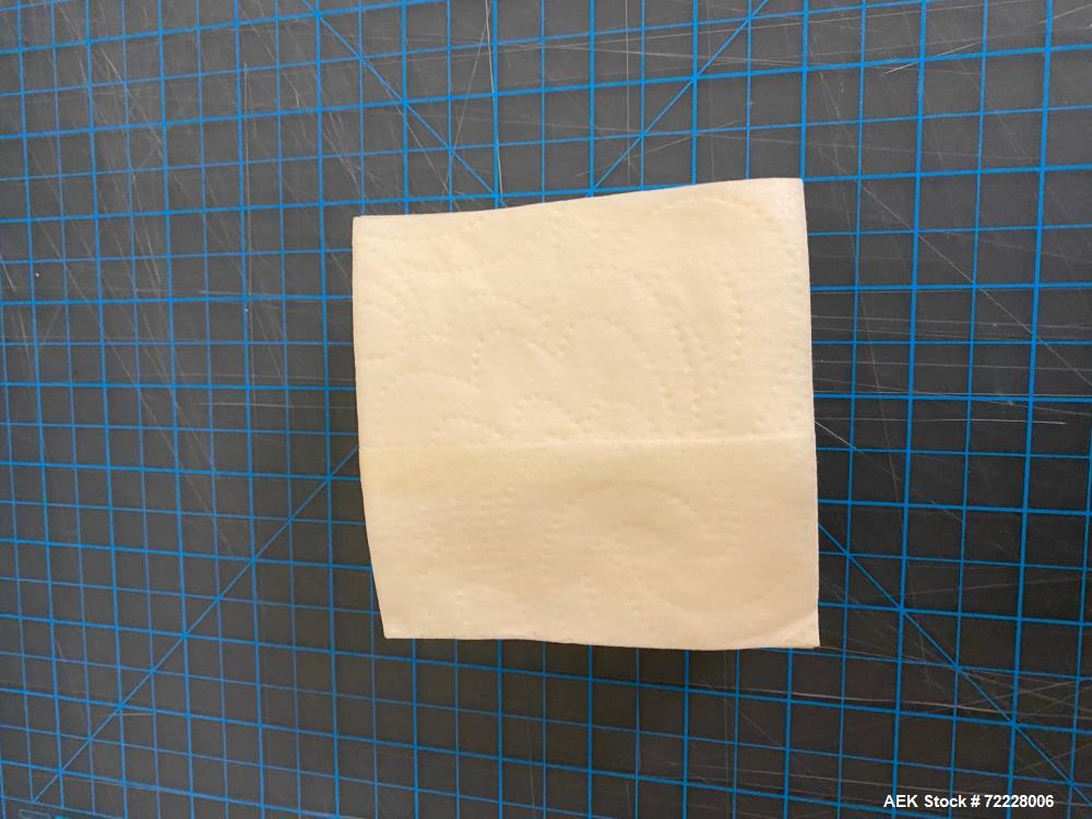 Used Paper Converting Machine Company/Barry-Wehmiller Wet Wipes Complete System