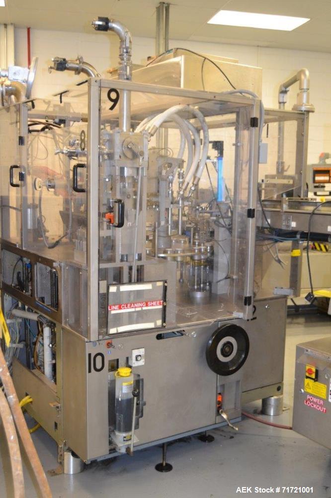 Used IWKA 180 Tube Per Minute Tube Filling Line.