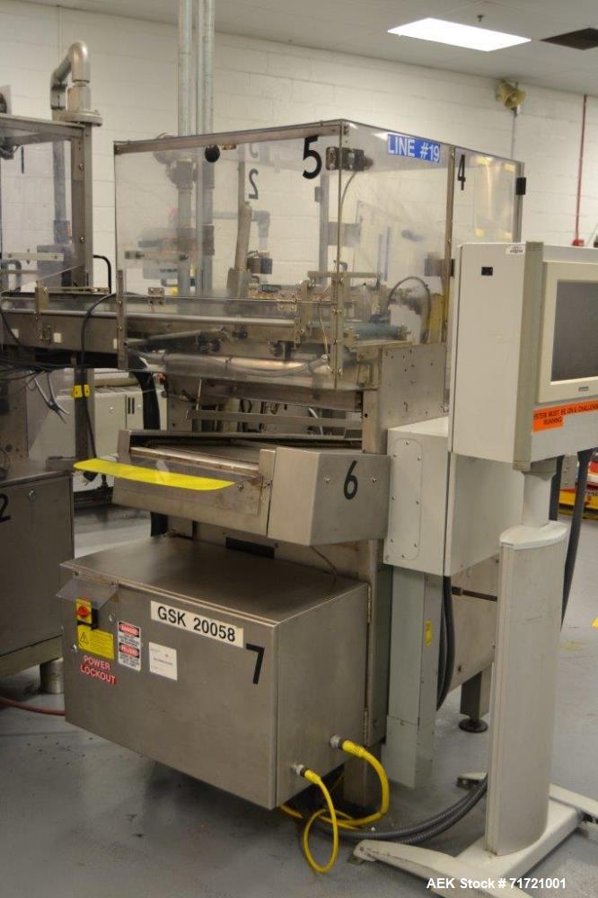 Used IWKA 180 Tube Per Minute Tube Filling Line.