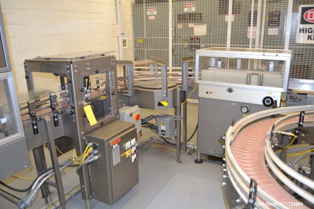 Used- IWKA 180 Tube Per Minute Tube Filling Line.