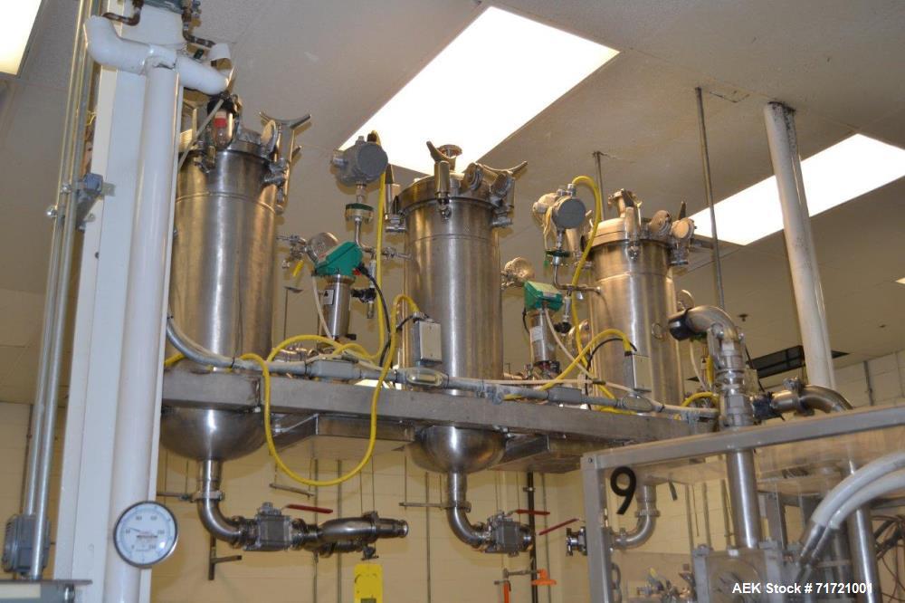 Used IWKA 180 Tube Per Minute Tube Filling Line.