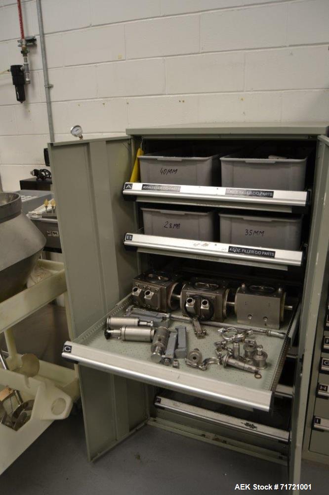 Used IWKA 180 Tube Per Minute Tube Filling Line.