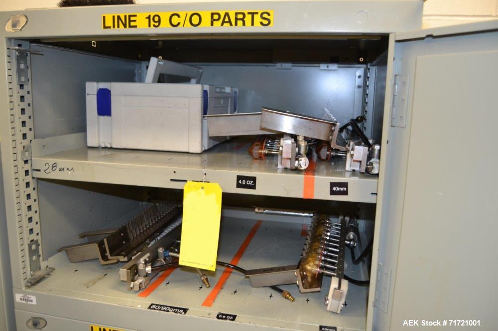 Used IWKA 180 Tube Per Minute Tube Filling Line.