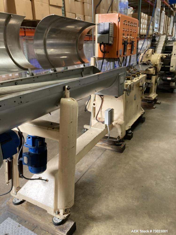 Used Klockner-Hansel Hard Candy Forming, Cooling and Wrapping Line