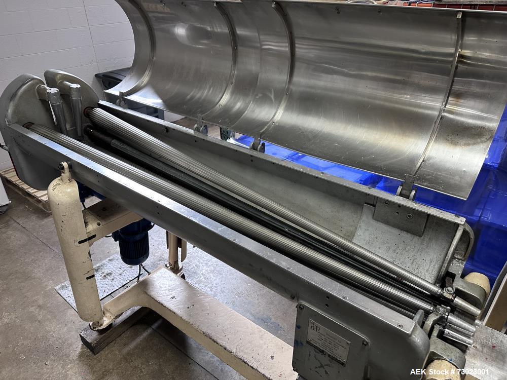 Used-Klockner-Hansel Hard Candy Forming, Cooling and Wrapping Line