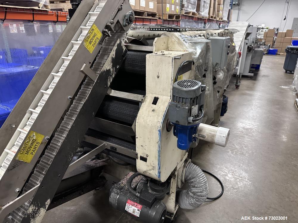 Used Klockner-Hansel Hard Candy Forming, Cooling and Wrapping Line