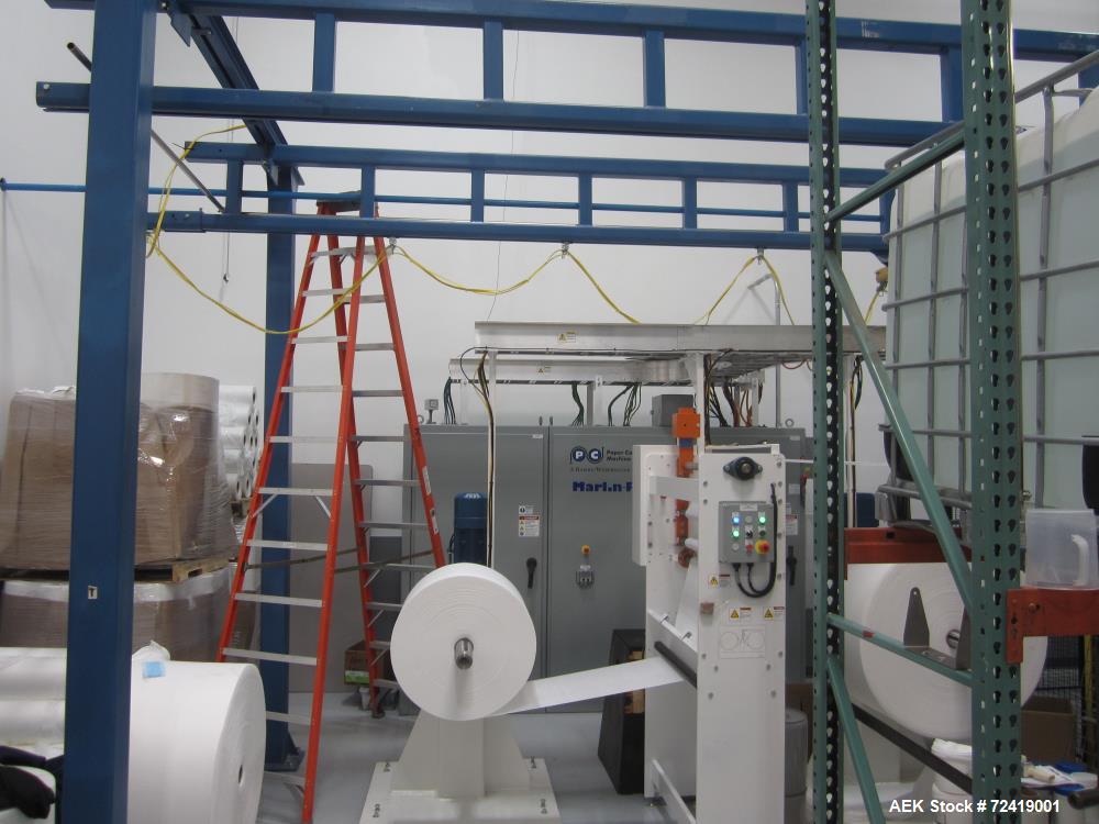Paper Converting Machine Company Alcohol Wet Wipes Converting and Wrapping