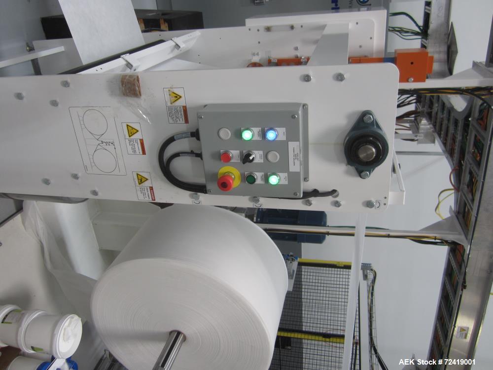 Paper Converting Machine Company Alcohol Wet Wipes Converting and Wrapping