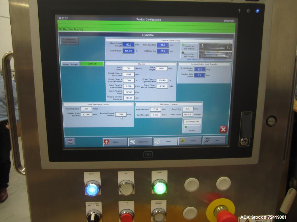 Paper Converting Machine Company Alcohol Wet Wipes Converting and Wrapping