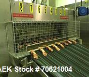 Used Tetra Pak Hoyer Ice Cream Stick “Magnum” Choco Dip and Packaging Line, type Dino Line. Up to 18,000 ice creams per hour. Stick product, Size 80-90 gr, 100-120 ml. Includes: Hoywrap Multi Lane Wr...