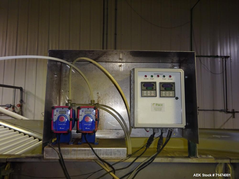Used Durand-Wayland Fruit Sizing, Polishing and Bag Packaging Line
