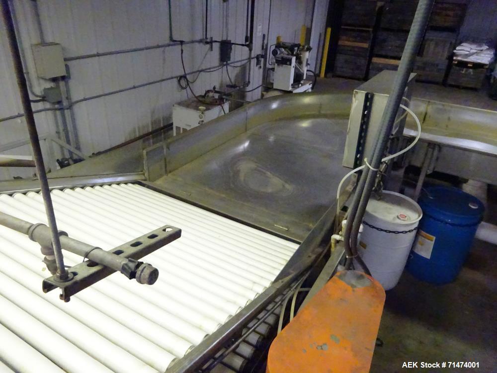Used Durand-Wayland Fruit Sizing, Polishing and Bag Packaging Line