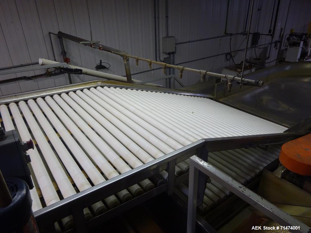 Used Durand-Wayland Fruit Sizing, Polishing and Bag Packaging Line
