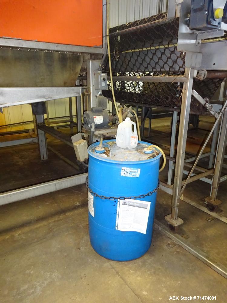 Used Durand-Wayland Fruit Sizing, Polishing and Bag Packaging Line