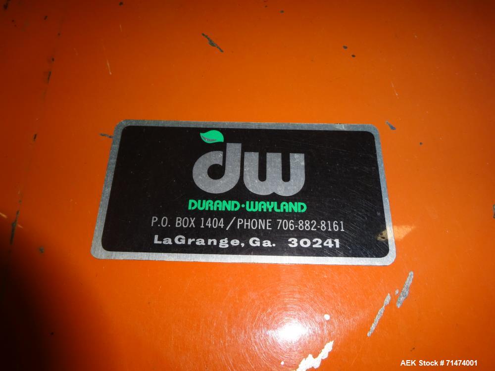 Used Durand-Wayland Fruit Sizing, Polishing and Bag Packaging Line