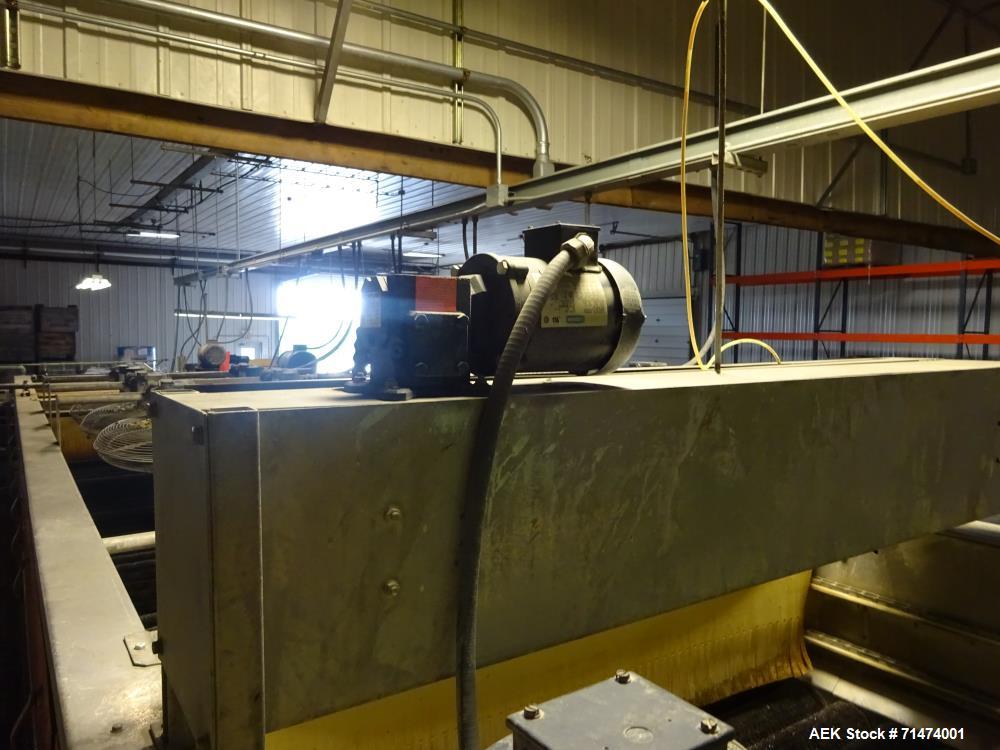 Used Durand-Wayland Fruit Sizing, Polishing and Bag Packaging Line