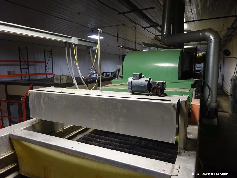 Used Durand-Wayland Fruit Sizing, Polishing and Bag Packaging Line
