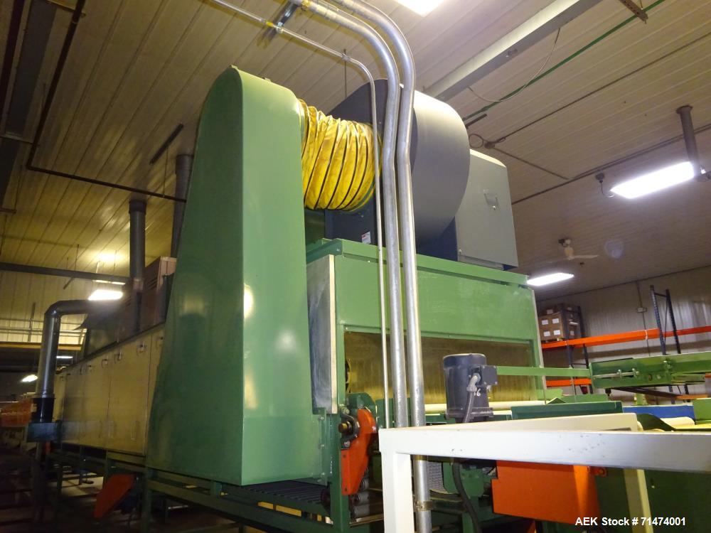 Used Durand-Wayland Fruit Sizing, Polishing and Bag Packaging Line