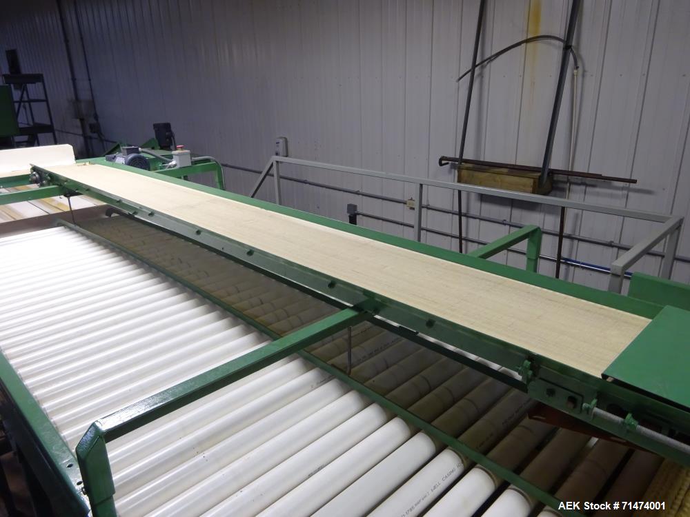 Used Durand-Wayland Fruit Sizing, Polishing and Bag Packaging Line