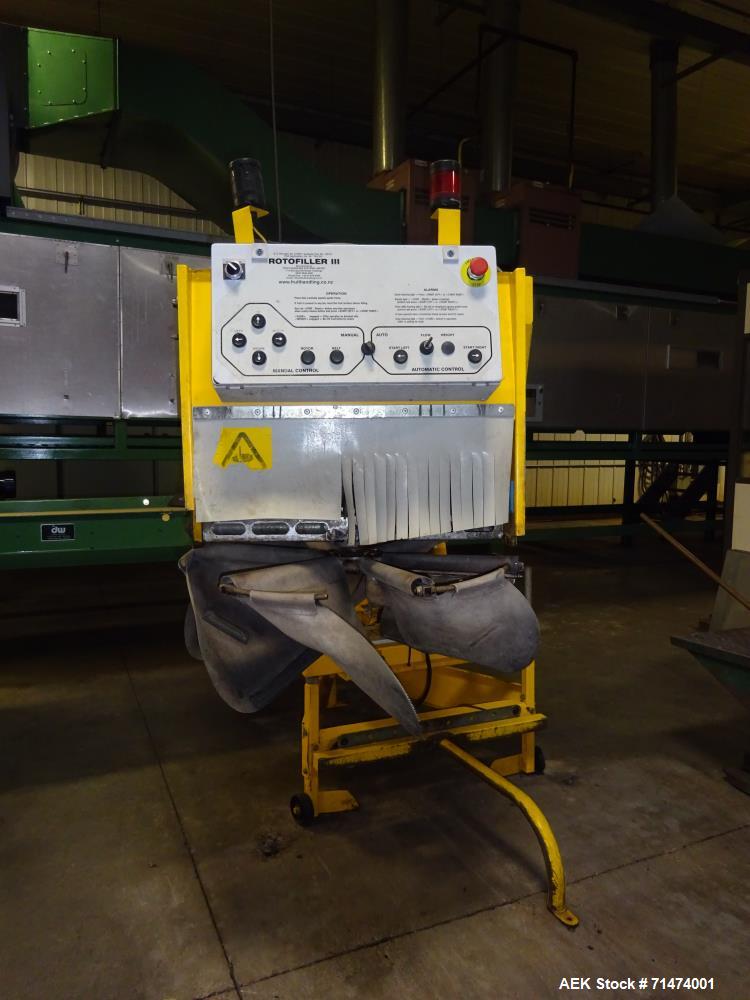 Used Durand-Wayland Fruit Sizing, Polishing and Bag Packaging Line