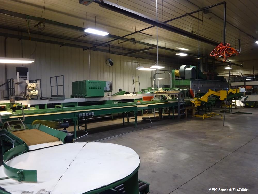 Used Durand-Wayland Fruit Sizing, Polishing and Bag Packaging Line