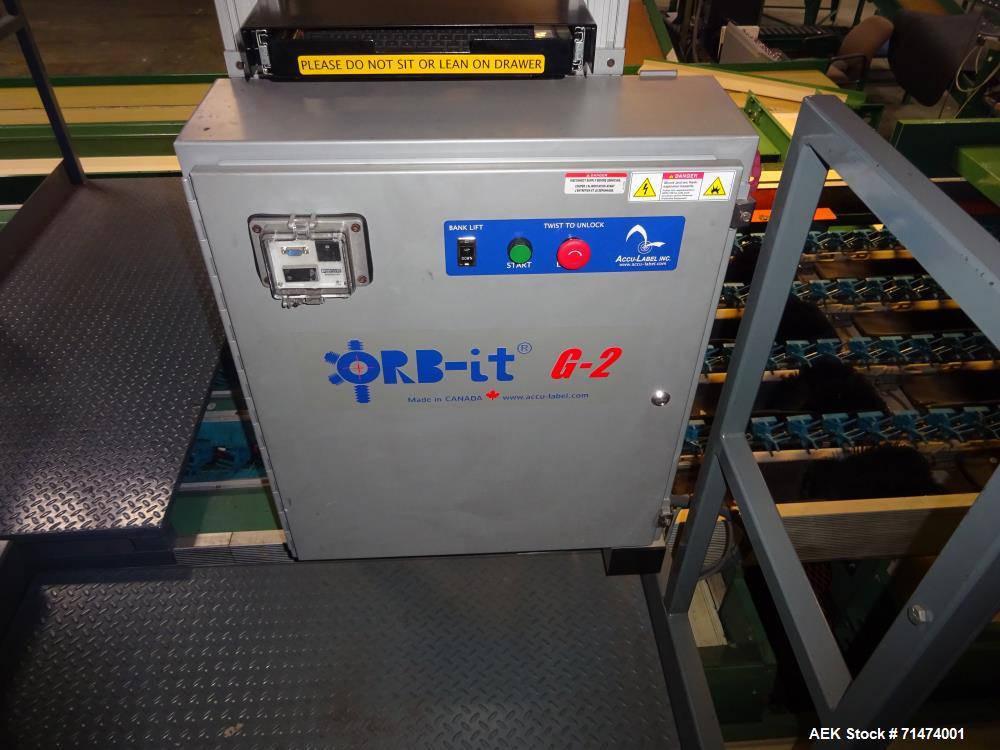 Used Durand-Wayland Fruit Sizing, Polishing and Bag Packaging Line