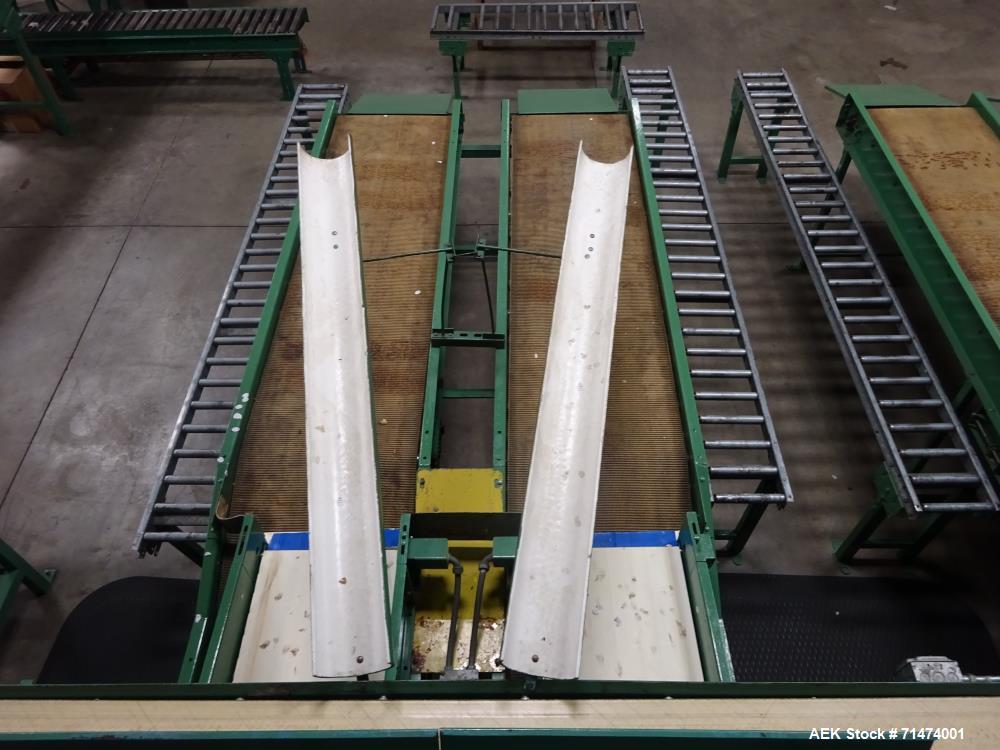 Used Durand-Wayland Fruit Sizing, Polishing and Bag Packaging Line