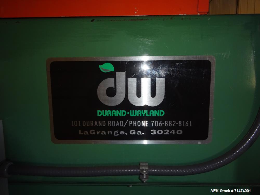 Used Durand-Wayland Fruit Sizing, Polishing and Bag Packaging Line