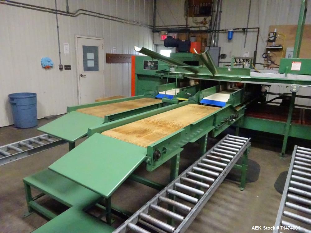 Used Durand-Wayland Fruit Sizing, Polishing and Bag Packaging Line