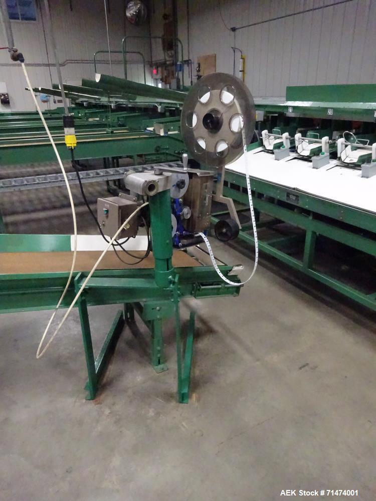 Used Durand-Wayland Fruit Sizing, Polishing and Bag Packaging Line