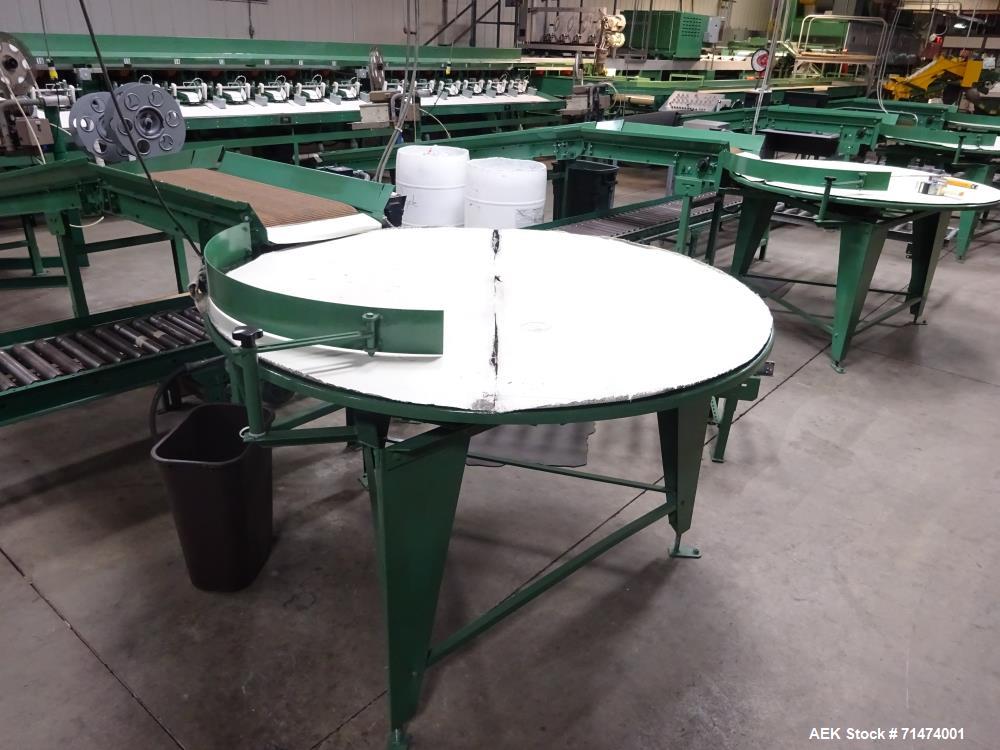 Used Durand-Wayland Fruit Sizing, Polishing and Bag Packaging Line