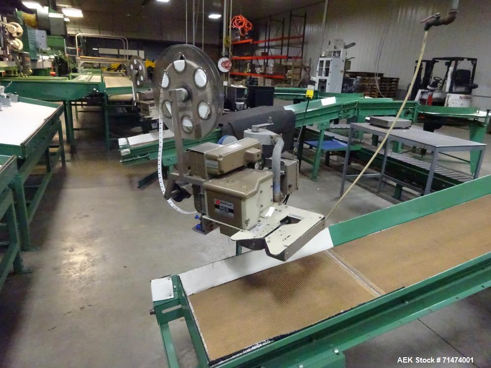 Used Durand-Wayland Fruit Sizing, Polishing and Bag Packaging Line