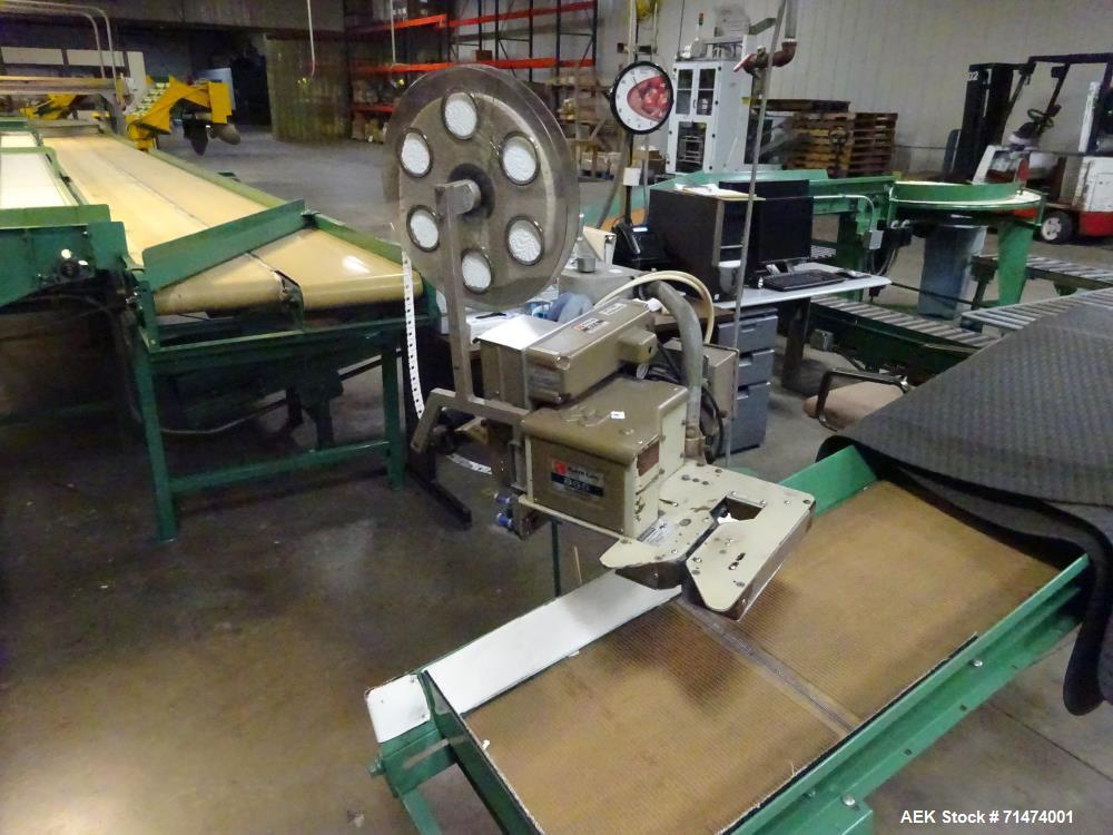 Used Durand-Wayland Fruit Sizing, Polishing and Bag Packaging Line