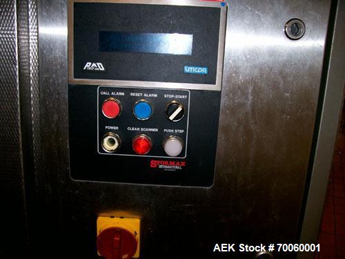 Used Vitaline 12 Wide Complete Novelty Stick Line. With stick inserter, controls and pumps. Single, coaxial and three flavor hoppers, Anderson wrapper, chillers, flat and tapered tooling and support ...