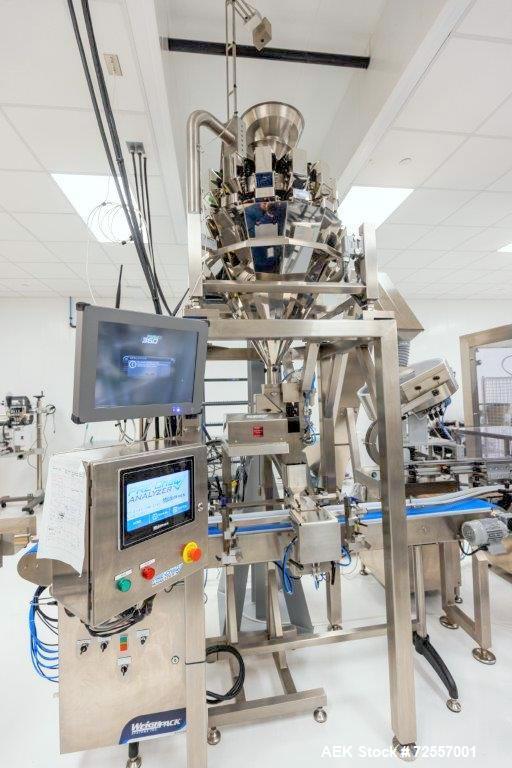 Used Complete WeighPack Systems Weighing, Dispensing, Filling, Capping, Labelin