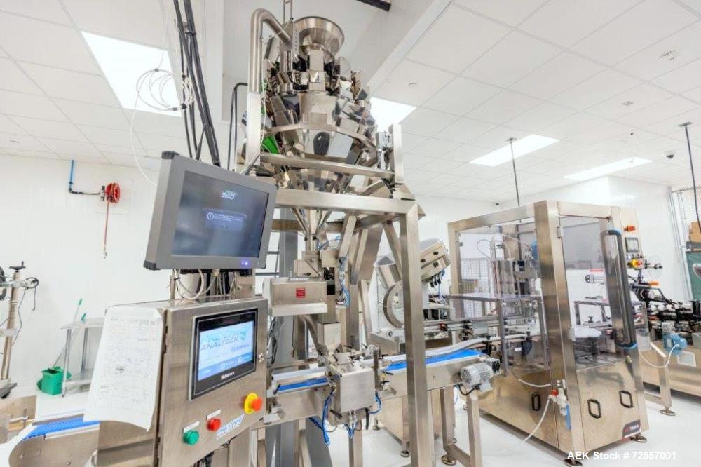 Used Complete WeighPack Systems Weighing, Dispensing, Filling, Capping, Labelin