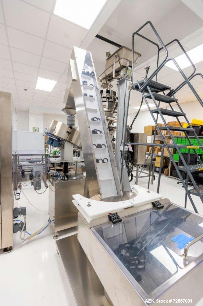 Used Complete WeighPack Systems Weighing, Dispensing, Filling, Capping, Labelin