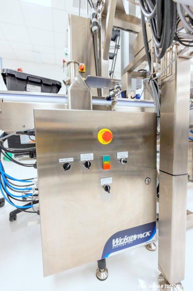 Used Complete WeighPack Systems Weighing, Dispensing, Filling, Capping, Labelin