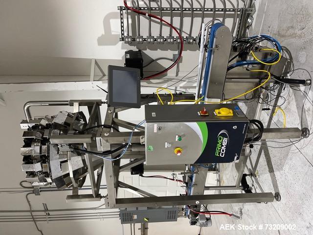 Used WeighPack Jar/Bottle Filling Line – 14-Head Scale, Capper, Labeler & Sealer