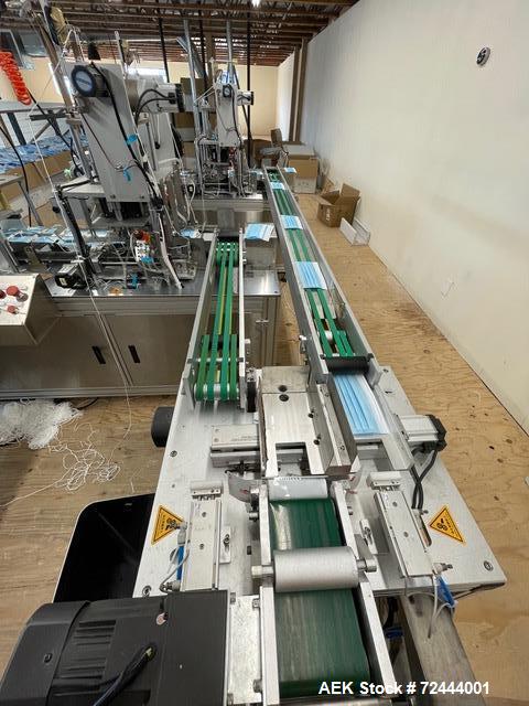Used PPE Face Mask Converting & Wrapping Line – Ultrasonic Welding & Flow Wrappers