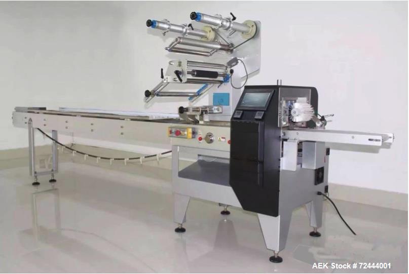 Used PPE Face Mask Converting & Wrapping Line – Ultrasonic Welding & Flow Wrappers